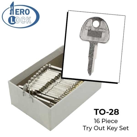 AEROLOCK 1977-1982 - 16 Keys AER-TO28